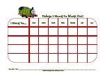 thomas tank engine behavior chart